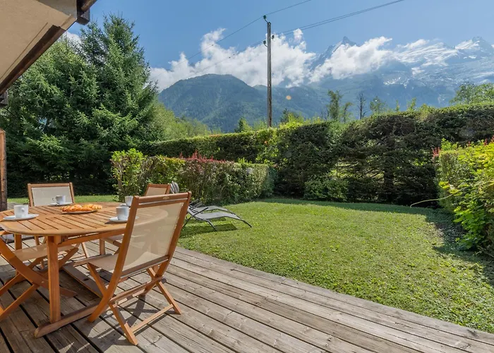 Les Capucins Jardin - Happy Apartman Chamonix